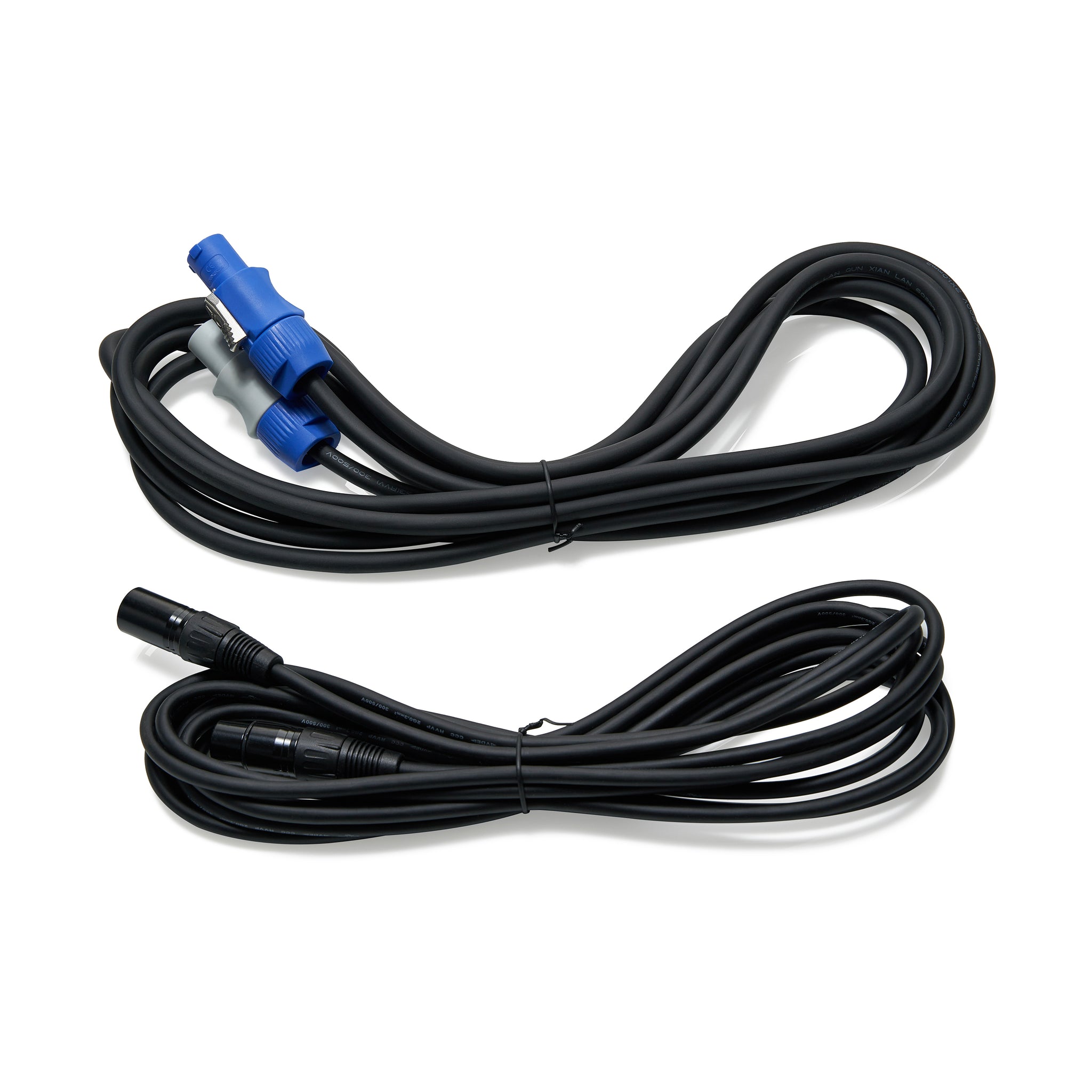 WOLTEC PowerCON and 3 Pin DMX Connector Cable Combo Pack – A Bundle of ...